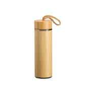 Garrafa Bambu Térmica 400ml com Infusor