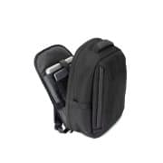YANGON BPACK. Mochila antirroubo com bolso para notebook (17.3"), em poliéster reciclado 600D twill, resistente à água (20 L) - Imagem 9
