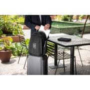 YANGON BPACK. Mochila antirroubo com bolso para notebook (17.3"), em poliéster reciclado 600D twill, resistente à água (20 L) - Imagem 2