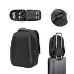 YANGON BPACK. Mochila antirroubo com bolso para notebook (17.3"), em poliéster reciclado 600D twill, resistente à água (20 L)