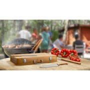 Kit churrasco em estojo de bambu com 6 peças em aço inox e bambu - BOTTURA - Imagem 2