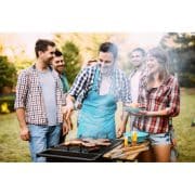Kit churrasco em estojo de bambu com 6 peças em aço inox e bambu - BOTTURA - Imagem 3