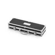 VALASTRO. Kit churrasco em estojo de alumínio com 5 utensílios em aço inox e alumínio - Imagem 3