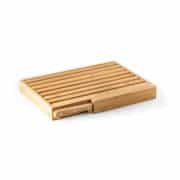 PASSARD. Tábua para pão em bambu com faca em aço inox - Imagem 4