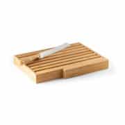 PASSARD. Tábua para pão em bambu com faca em aço inox - Imagem 8