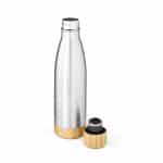 BROMELL 800. Garrafa em aço inox 90% reciclado de parede dupla térmica, isolada a vácuo (800 mL)