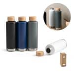 NORRE BOTTLE. Garrafa em aço inox de parede dupla térmica, isolada a vácuo (640 mL)