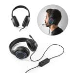 THORNE HEADSET RGB. Fones de ouvido para jogos com luzes RGB e microfone de alta qualidade