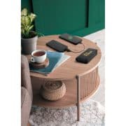 BECKER 20. Bateria portátil com carregador por indução super-rápido (20.000 mAh), em ABS 100% reciclado - Imagem 4