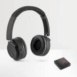 BEATDRUM. Fones de ouvido sem fios com autonomia de 16h, em ABS e tecido